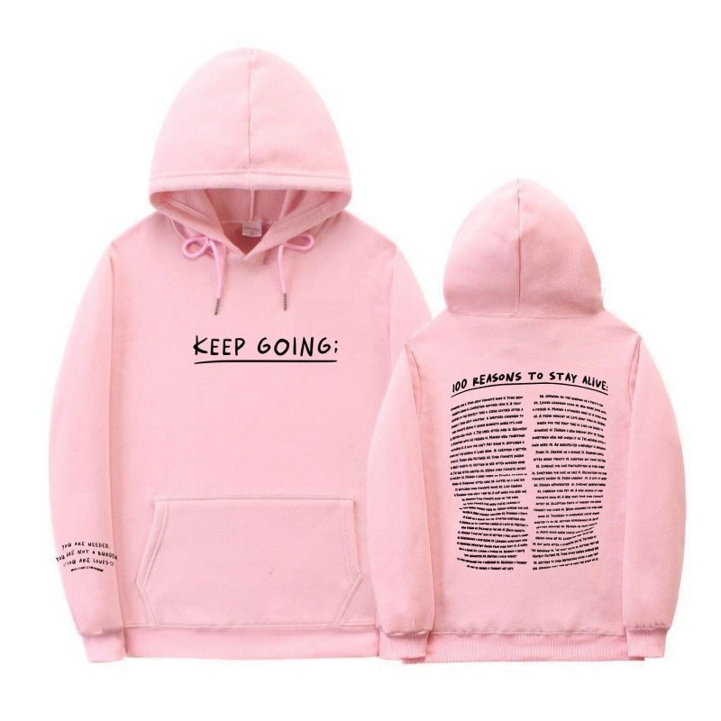 Keep Going Hoodie