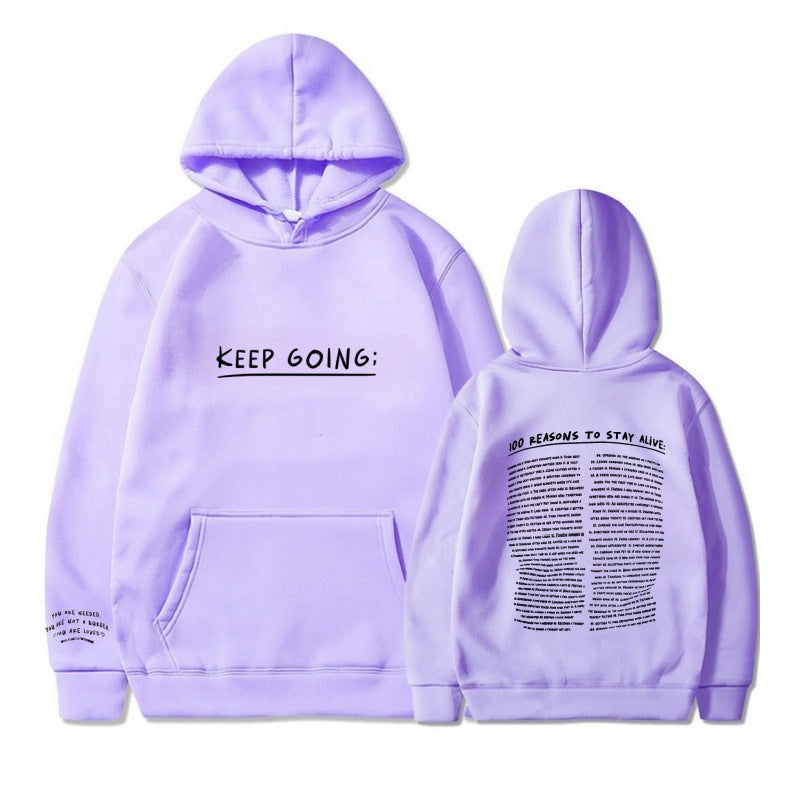 Keep Going Hoodie